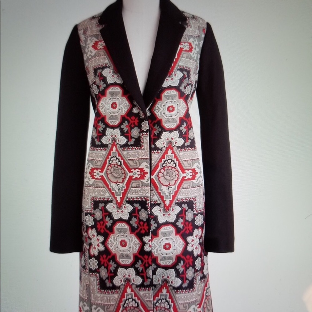 J.crew tapestry coat